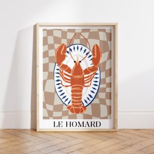 red lobster kitchen print