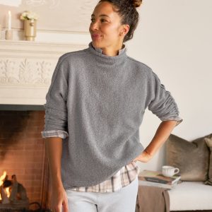 monterey light gray melange, pure japanese cotton