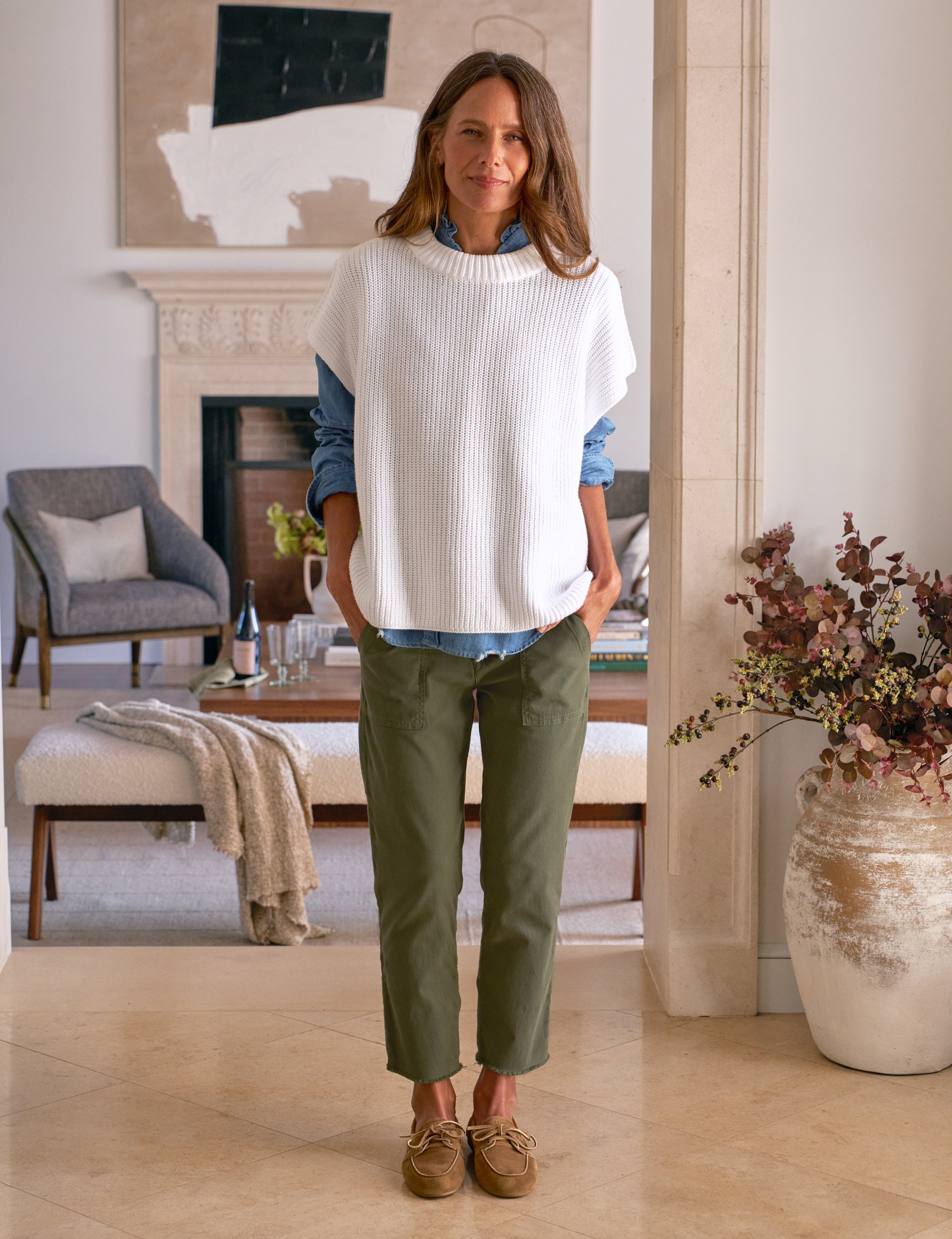 montecito vest white, pure italian cotton montecito vest white, pure italian cotton