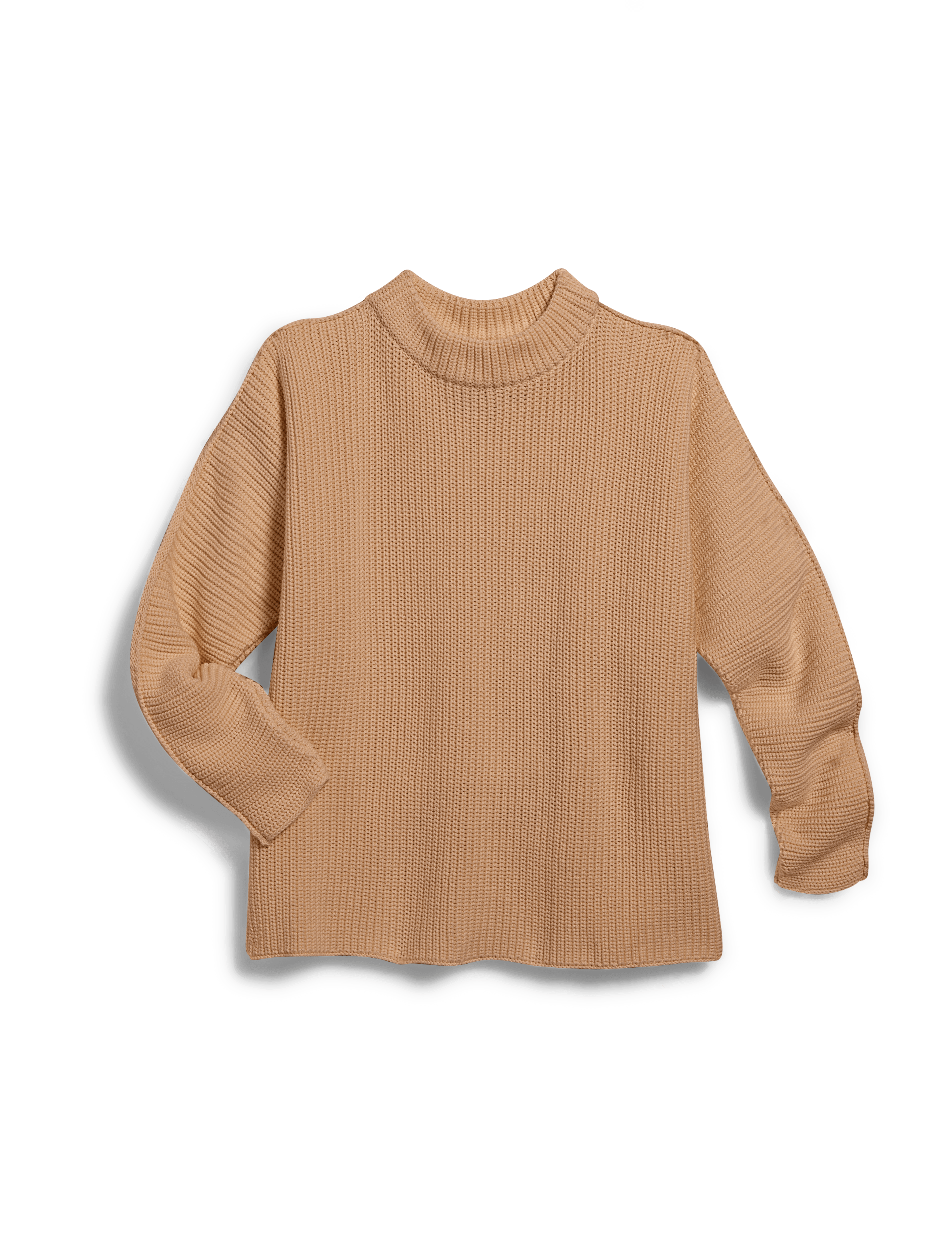 montecito sweater camel, pure italian cotton montecito sweater camel, pure italian cotton