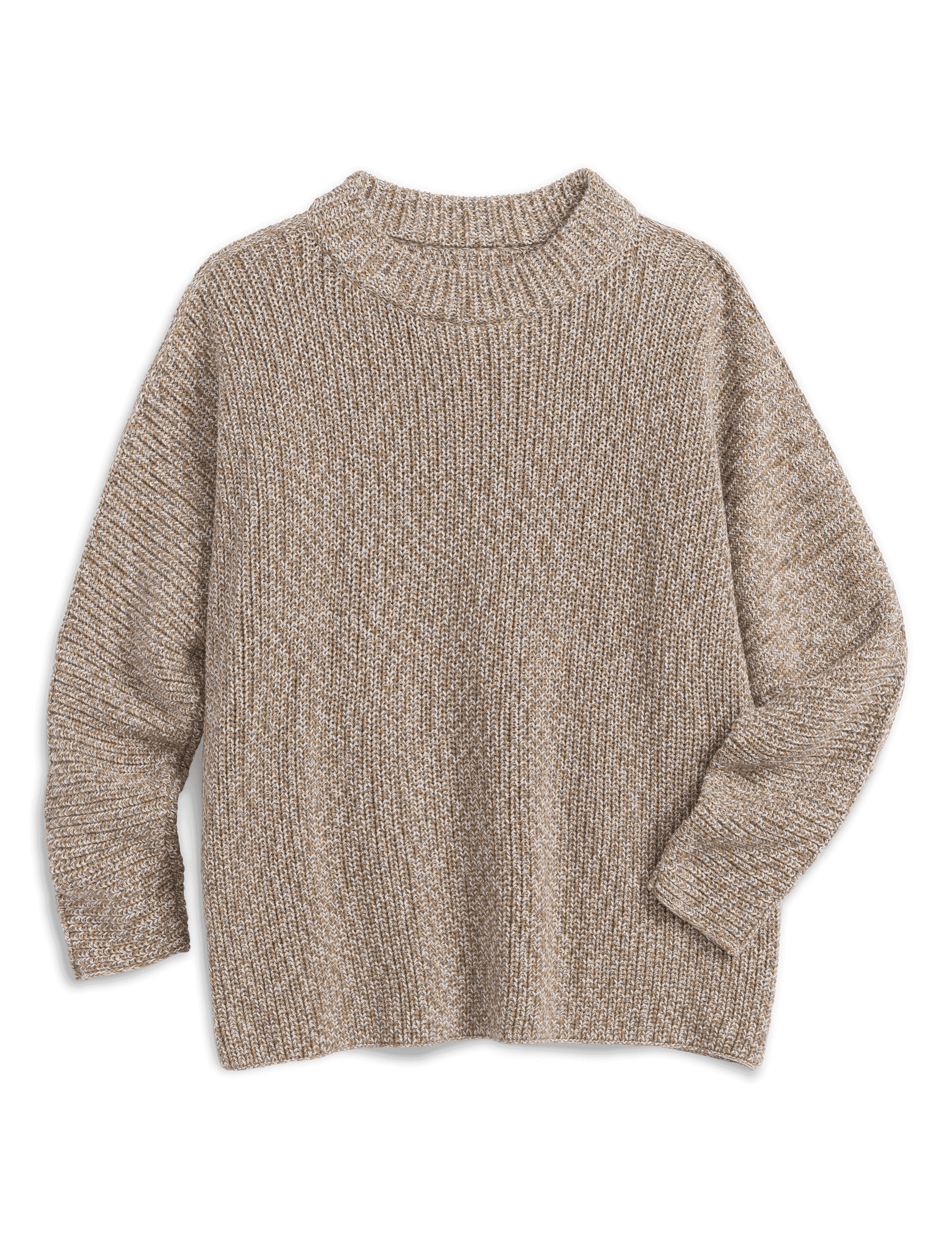 montecito sweater sandstone, pure italian cotton montecito sweater sandstone, pure italian cotton